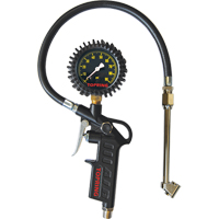 Tire Pressure Gauges - Dual Wheel Type- Pistol Grip Dial Inflator Gauges Industrial Sales