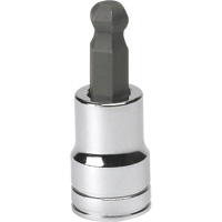 SAE Bit Socket, Hex Ball, 3/8" x 1.968" L, 3/8" Drive Industrial Sales