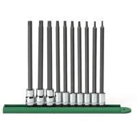 Jeu de douilles longues, Torx, Prise 1/4"/3/8", 10 mrcx Industrial Sales
