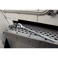 24-Tooth Quick Release Teardrop Ratchet, 3/4" Drive, Plain Handle Industrial Sales