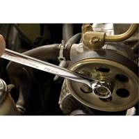 Jeu de cl&eacute;s longues &agrave; coupe &agrave; 12 pans avec pochette &agrave; outils roulable, Combinaison, 15 morceaux, Imp&eacute;rial Industrial Sales