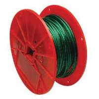 C&acirc;ble m&eacute;tallique, 250' (76,2 m) x 1/16", 28 lb (0,014 tonne), Rev&ecirc;tement de vinyle Industrial Sales