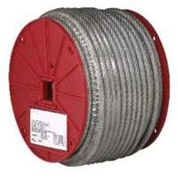 C&acirc;ble m&eacute;tallique, 250' (76,2 m) x 3/32", 184 lb (0,092 tonne), Rev&ecirc;tement de vinyle Industrial Sales