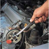 72-Tooth 12 Point Reversible Ratcheting SAE Wrench Set with Tool Roll, Combination, 7 Pieces, Imperial Industrial Sales