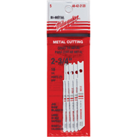 Lames de scie sauteuse, Bim&eacute;tal, Tige en U, 2-3/4" lo, 18 dents par pouce Industrial Sales