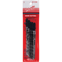 Lame de scie sauteuse, Bim&eacute;tal, Tige en T, 4" lo, 6 dents par pouce Industrial Sales