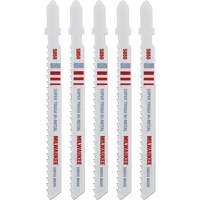 Lame de scie sauteuse, Bim&eacute;tal, Tige en T, 4" lo, 8 dents par pouce Industrial Sales