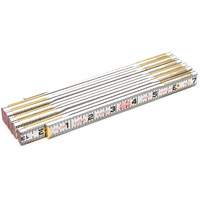 R&egrave;gle de maçon Red End, 6' lo, Bois, Graduations de 1/16" Industrial Sales