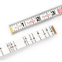 R&egrave;gle de maçon Red End, 6' lo, Bois, Graduations de 1/16" Industrial Sales