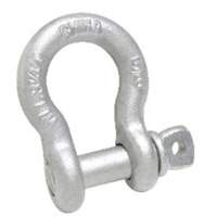 Manille &agrave; ancre, 3/16", Cheville &agrave; vis, Galvanis&eacute; &agrave; chaud Industrial Sales