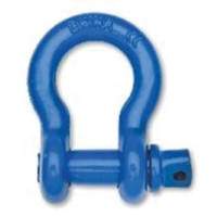 Farm Clevis Anchor Shackle, 1-1/8", Screw Pin, Coated Industrial Sales