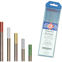 &eacute;lectrodes de tungst&egrave;ne, 0,020" dia. x 7" lo Industrial Sales