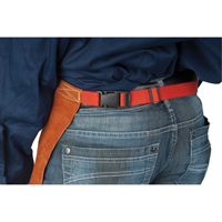 Leather Apron, Waist, 24" L, Lava Brown Industrial Sales