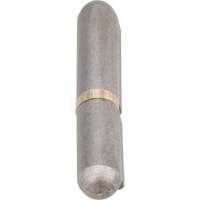 Weld-On Hinge, 0.315" Dia. x 1.575" L, Mild Steel w/Fixed Steel Pin Industrial Sales