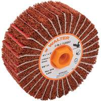 Two-In-One Turbo Drums, 4-1/2" Dia. x 2" W, 5/8"-11 Arbor, 60 Grit Industrial Sales