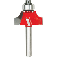 Router Bit - Beading Bit, 1" Dia., 1/4" Shank Industrial Sales