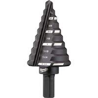 #5 Step Drill Bit, 1/4" - 1-3/8" , 1/8" Increments, High Speed Steel Industrial Sales