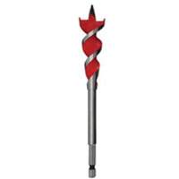 Speed Feed Wood Bit, 1", 6-1/2" Length, 1/4" Hex Shank Industrial Sales