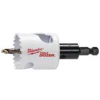 Hole Dozer Hole Saw with Arbor, 1-3/4", 1-5/8" Depth of Cut, Bi-Metal Industrial Sales
