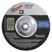 Grinding Wheel, 7" x 1/4", 5/8" Arbor, Aluminum Oxide, Type 27 Industrial Sales