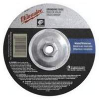 Grinding Wheel, 7" x 1/4", 5/8"-11 Arbor, Aluminum Oxide, Type 27 Industrial Sales