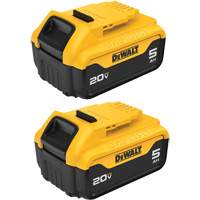 Max XR&reg; Premium Battery Pack, Lithium-Ion, 20 V, 5 A Industrial Sales