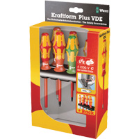 Jeu de tournevis isol&eacute;s 160 i / 168 i /6 VDE, 1000 V, 6 M Industrial Sales