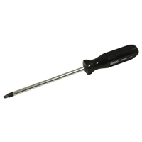 Tournevis &agrave; pointe carr&eacute;e, Tige de #4, Ronde, 9-3/4" lo, Prise en Plastique Industrial Sales