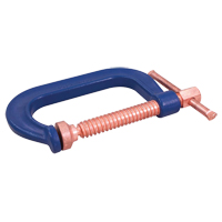 Serre-joint en C, Capacit&eacute; de 4" (102 mm), Profondeur de gorge de 3" (76 mm) Industrial Sales