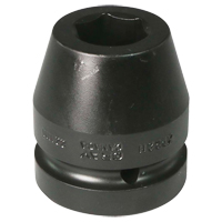 Socket, Impact, 22 mm, 1" Drive, 6 Points Industrial Sales
