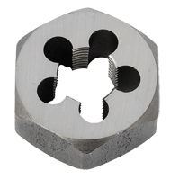 &eacute;crou &agrave; refileter hexagonale, dia. 1"/1-5/8", Filet de 1/2"-14, Acier au carbone/Acier au chrome Industrial Sales