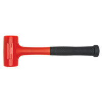 Polyurethane Dead Blow Hammer, 24 oz., Textured Grip, 12" L Industrial Sales