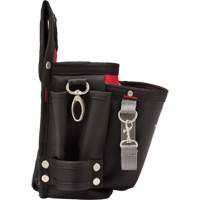 Electrician's Work Pouch, Nylon, 15 Pockets, Black Industrial Sales