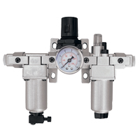 Modular Filter, Regulator & Lubricator (Gauge Included), 3/4" NPT Industrial Sales