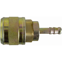 Automax 1/4" Hose Barb Quick Coupler, Brass Industrial Sales