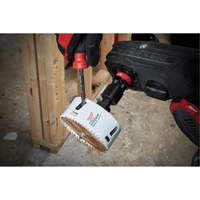 Carbide Hole Saw, 4", 1-31/50" Depth of Cut, Carbide Industrial Sales