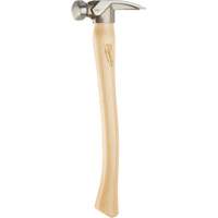 Smooth Face Framing Hammer, 19 oz., Wood Handle, 16" L Industrial Sales