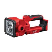 Projecteur orientable M18, DEL, 1250 lumens, 7 hres de fonctionnement, Bloc-pile Rechargeable, Plastique Industrial Sales