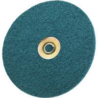 Disque de conditionnement de surface Scotch-Brite, 4-1/2" dia., Grain Moyen, Oxyde d'aluminium Industrial Sales