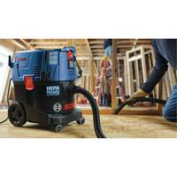 Dust Extractor, Abatement, 9 US Gal. (34.1 Litres) Capacity, Hepa Filtration Industrial Sales
