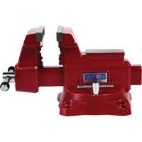Utility HD Bench Vise, 6-1/2" Jaw Width, 4-1/4" Throat Depth Industrial Sales