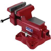 Utility HD Bench Vise, 6-1/2" Jaw Width, 4-1/4" Throat Depth Industrial Sales