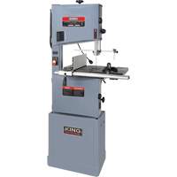 Scie &agrave; ruban &agrave; deux vitesses de 14" pour le bois, Vertical, 120 V, 1476 pi²/min/3280 pi²/min Industrial Sales