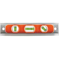 Torpedo Level, 9" L, Aluminum, 3 Vials, Magnetic Industrial Sales