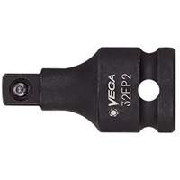 Adaptateur pour douille, Chocs, Prise 1/2", Douille 1/4", 1,25" lo, Sph&eacute;rique Industrial Sales
