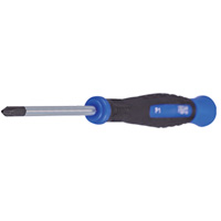 Phillips Precision Screwdriver, #00, 5" L, Cushion Grip Handle Industrial Sales