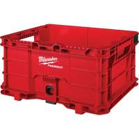 Packout Crate, 15-2/5" x 18-3/5" x 9-9/10", Red Industrial Sales