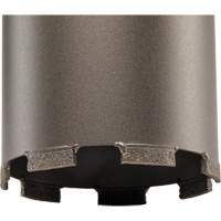 Diamond Ultra Dry Core Drill Bit, 4", 13" Depth of Cut, 1-1/4"-7 Thread Industrial Sales