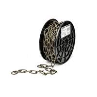 Decorator Chain, Carbon Steel, #10 x 40' (12.2 m) L, 35 lbs. (0.0175 tons) Load Capacity Industrial Sales