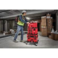 Packout Compact Tool Box, 10" x 16-1/5" x 13", Black/Red Industrial Sales